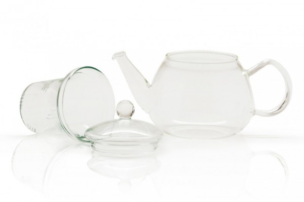 Glas-Teekännchen